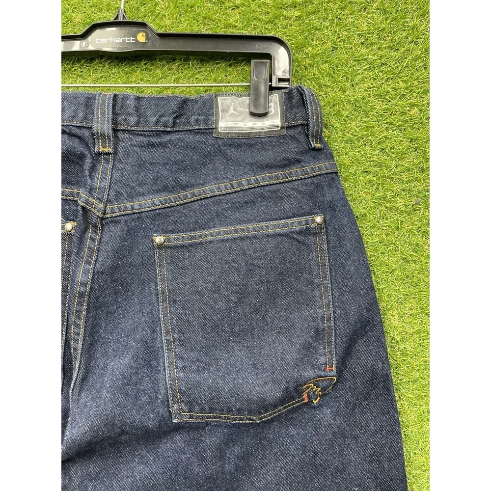 Jordan Jeans Mens 32x34 Dark Wash High Rise Casual Durable y2k Jumpman Nike